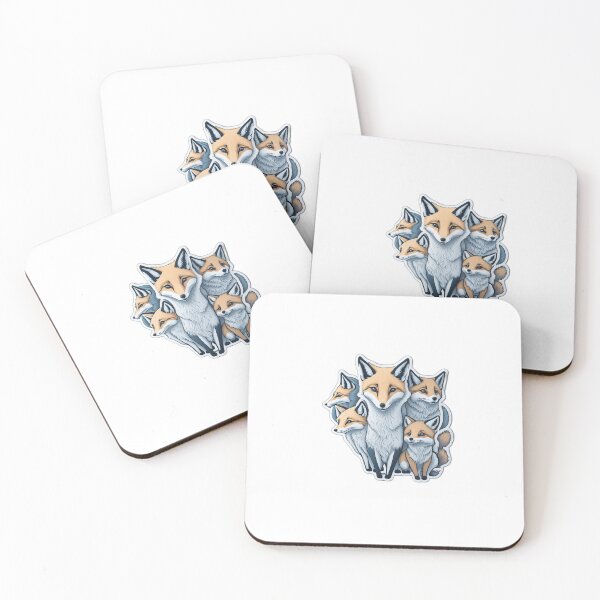 Item preview, Fantastic mr fox t shirts, posters, cute baby and mommy fox stickers designed and sold by StickerFrenzied.