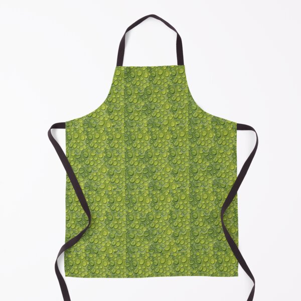 Item preview, Water Droplets Green Leaf Nature Pattern designed and sold by Nisha Prabhu.
