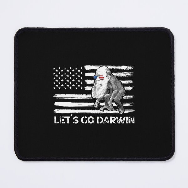 Item preview, let´s go darwin - charles darwin funny sarcastic  designed and sold by BroderiRolfson.