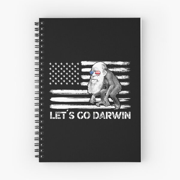 Item preview, let´s go darwin - charles darwin funny sarcastic  designed and sold by BroderiRolfson.
