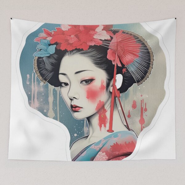Item preview, Japanese doll. designed and sold by abmkf.
