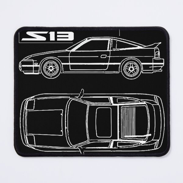 Item preview, rpS13 type x AERO LINE ART DRIFTING schematic blueprint drawing jdm designed and sold by cowtownCOWBOY.