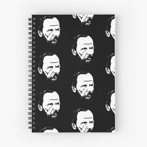 Item preview, Dostoievsky Black and White Mosaic designed and sold by MerchQuiTue.