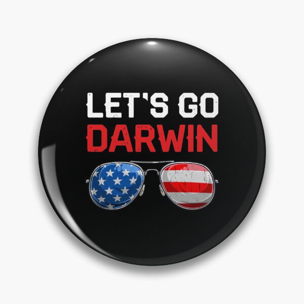Item preview, Lets Go Darwin  designed and sold by BroderiRolfson.