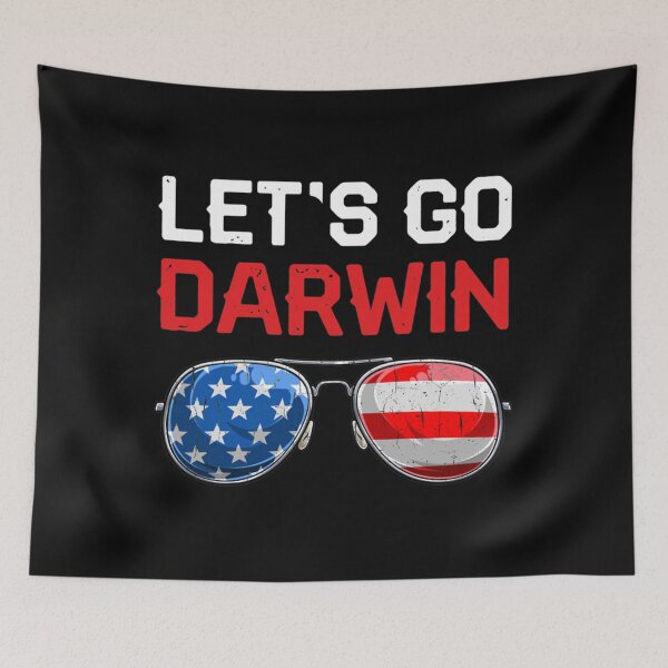 Item preview, Lets Go Darwin  designed and sold by BroderiRolfson.
