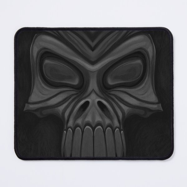 Item preview, black alien skull designed and sold by neurostructure.