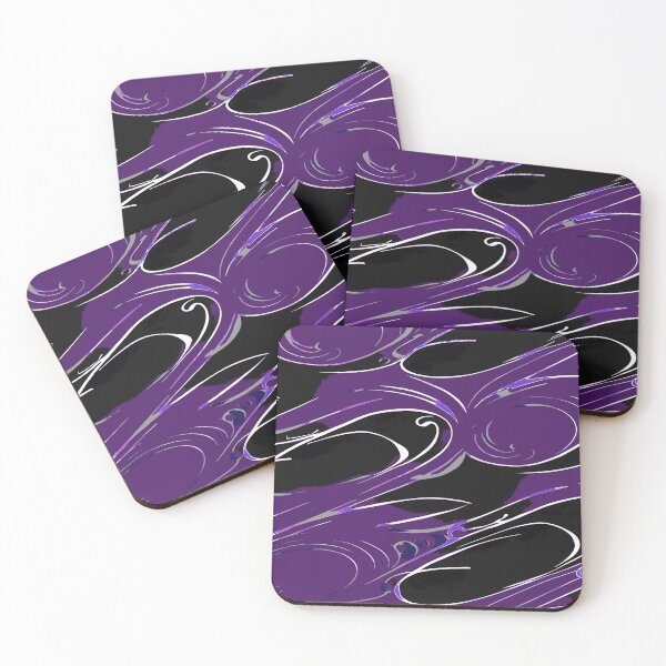 Item preview, Random Swirls and Twirls in Violet designed and sold by deniselynnimage.
