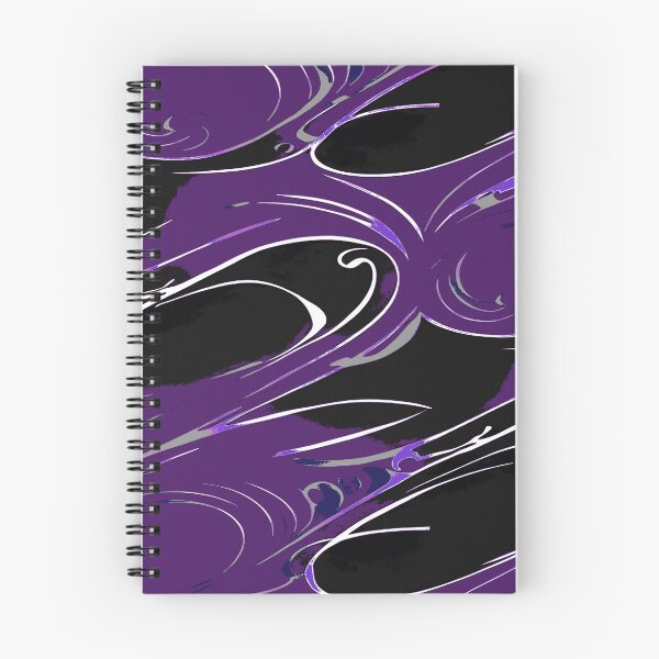 Item preview, Random Swirls and Twirls in Violet designed and sold by deniselynnimage.