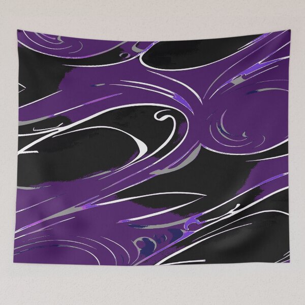 Item preview, Random Swirls and Twirls in Violet designed and sold by deniselynnimage.