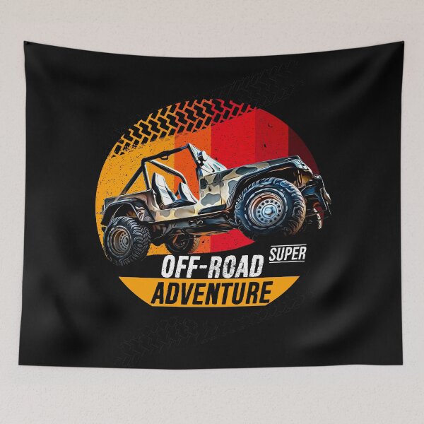 Item preview, Off-Road Adventures: Embrace the Super 4x4 Spirit designed and sold by Magic-almix.