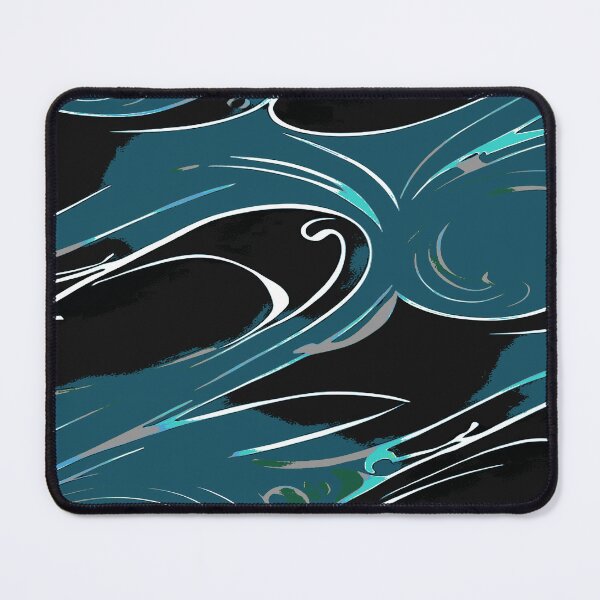 Item preview, Random Swirls and Twirls in Turquoise designed and sold by deniselynnimage.