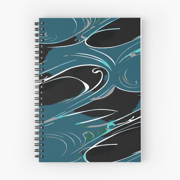 Item preview, Random Swirls and Twirls in Turquoise designed and sold by deniselynnimage.