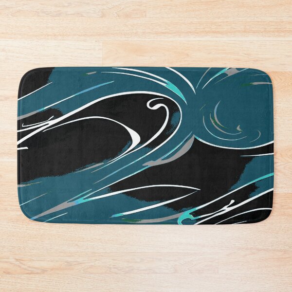 Item preview, Random Swirls and Twirls in Turquoise designed and sold by deniselynnimage.