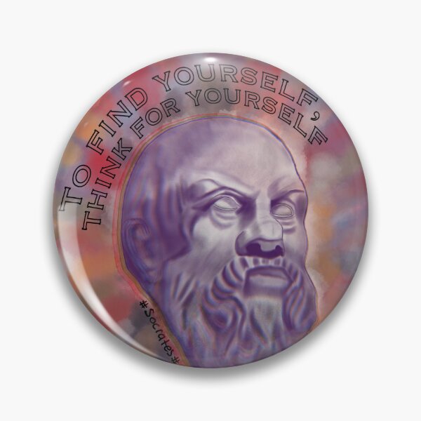 Item preview, To find yourself, think for yourself designed and sold by Zagalar.