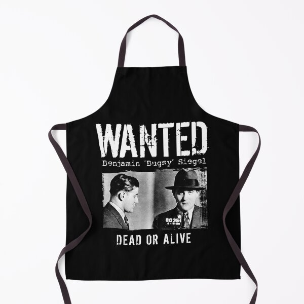 Item preview, Búgsy Siégel Mugshot - Wanted Dead or Alive designed and sold by LucidMarchantG.