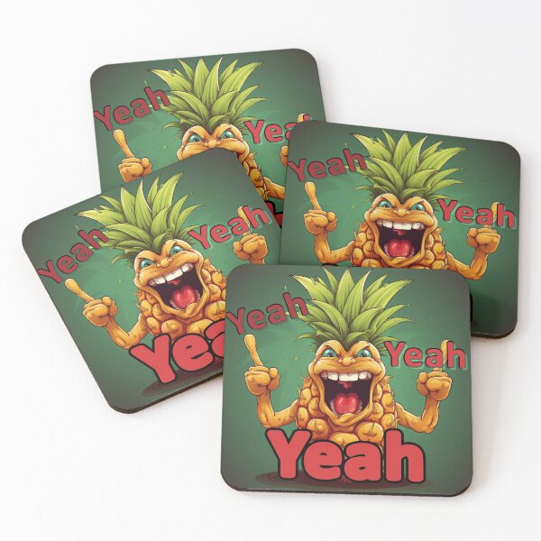 Item preview, YEAH Pineapple / Pinneapple designed and sold by JonathanP514.