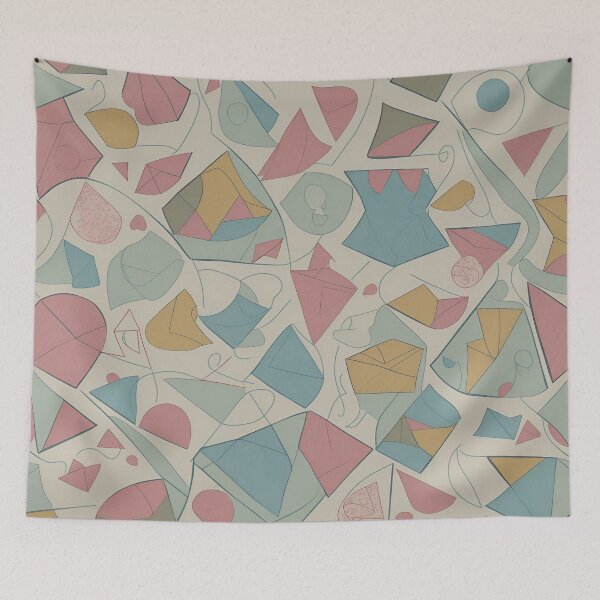 Item preview, Whimsical Harmony: Playful Geometric Doodles designed and sold by LeonAndrewRazon.