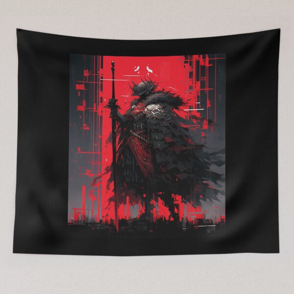 Item preview, Armored Samurai - Red Path designed and sold by Splatter-arts.