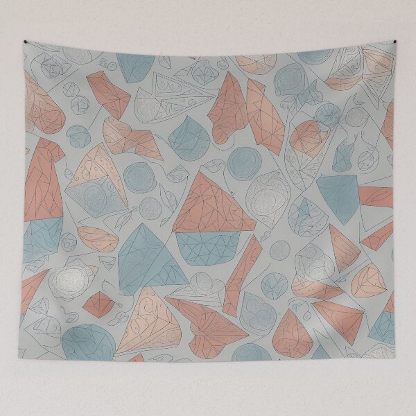 Item preview, Whimsical Harmony: Playful Geometric Doodles designed and sold by LeonAndrewRazon.