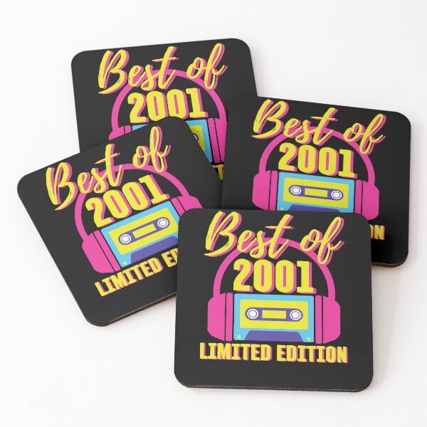 Item preview, Best of 2001 Cassette Tape Retro 1980s Birthday Party Theme 22nd Birthday designed and sold by CreationsbyAny.