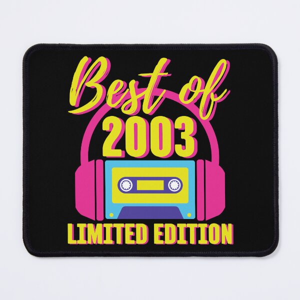 Item preview, Best of 2003 Cassette Tape Retro 1980s Birthday Party Theme 20th Birthday designed and sold by CreationsbyAny.