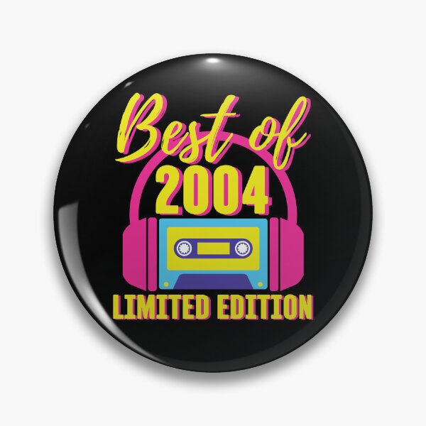 Item preview, Best of 2004 Cassette Tape Retro 1980s Birthday Party Theme 19th Birthday designed and sold by CreationsbyAny.