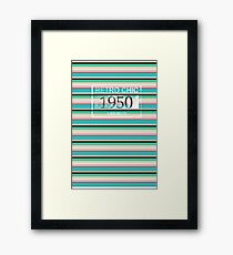 RETRO CHIC 1950 Framed Print