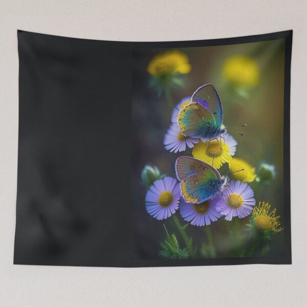 Item preview, mariposa en Erigeron designed and sold by ritusdesigns.