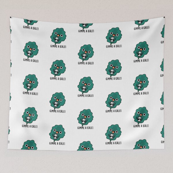 Item preview, Gimme A Kale Funny Veggie Puns  designed and sold by punnybone.