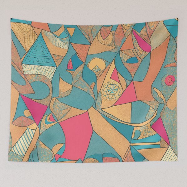 Item preview, Playful Kaleidoscope: Drawn Doodle Journey designed and sold by LeonAndrewRazon.