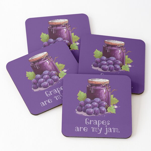 Item preview, Grapes are My Jam designed and sold by goldentusk.