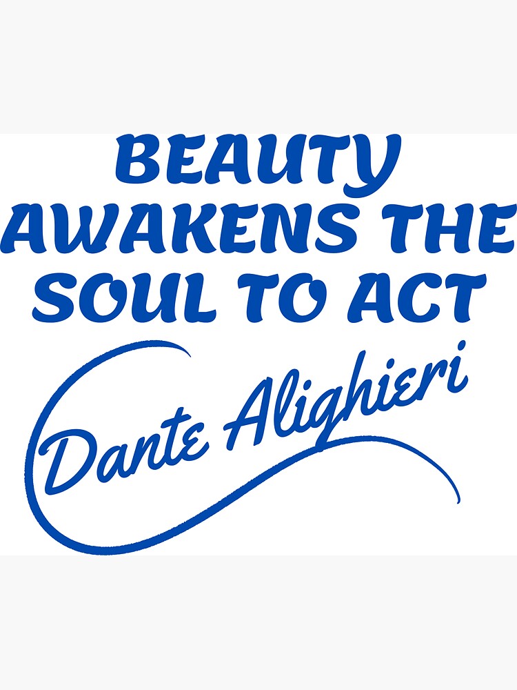 Dante Alighieri Quotes Beauty Quotes Aesthetic 2 Magnet