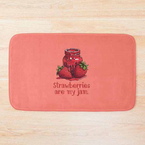Item preview, Strawberries are My Jam designed and sold by goldentusk.