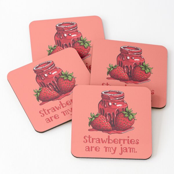 Item preview, Strawberries are My Jam designed and sold by goldentusk.
