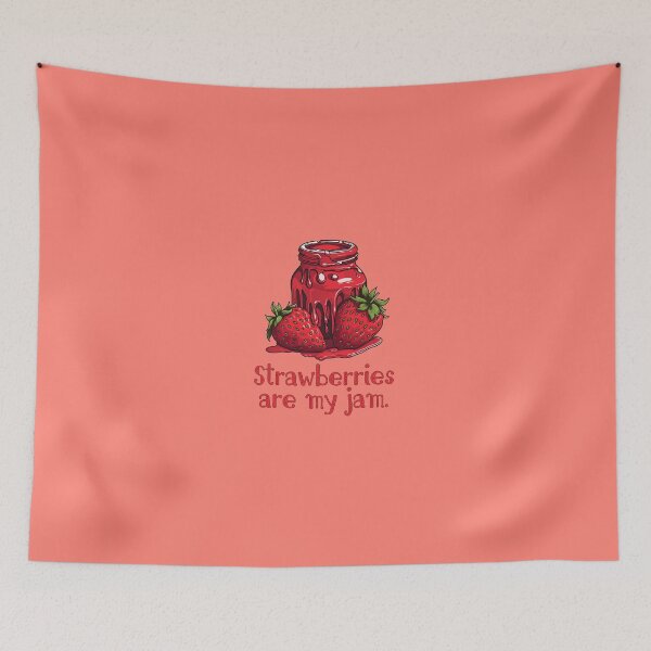 Item preview, Strawberries are My Jam designed and sold by goldentusk.