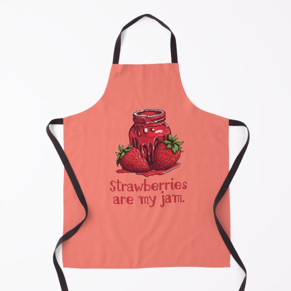 Item preview, Strawberries are My Jam designed and sold by goldentusk.