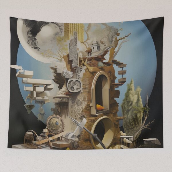 Item preview, Dada Cascade: An Artistic Rebellion in Nature - 11 designed and sold by Moisky Art.