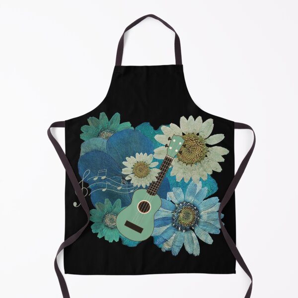 Item preview, Ukulele with dried flowers designed and sold by piesdesignart.