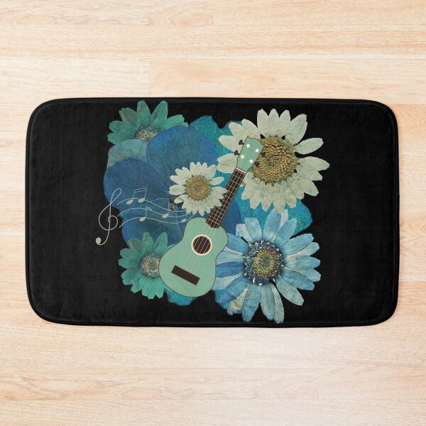 Item preview, Ukulele with dried flowers designed and sold by piesdesignart.