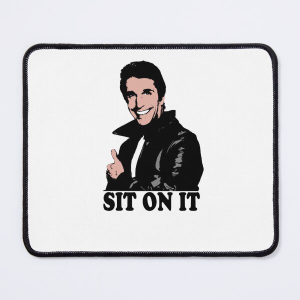 Item preview, The Fonz Happy Days Sit On It Essential designed and sold by BarbarianRouze.