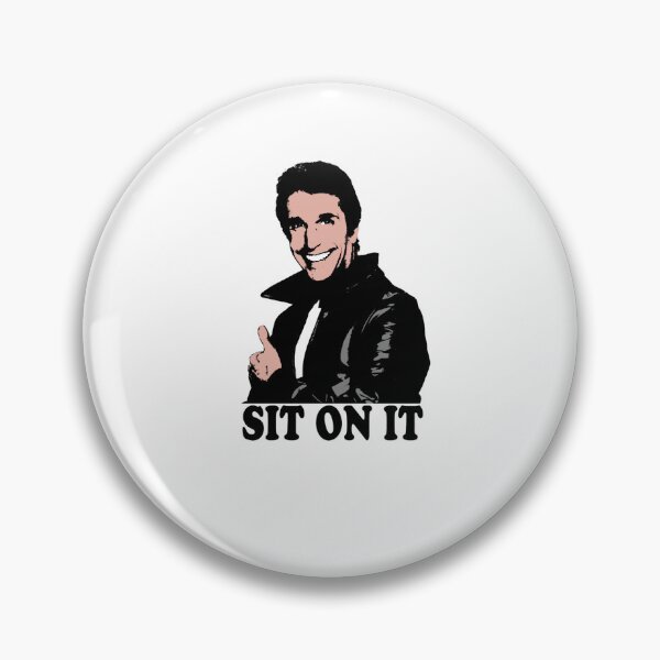 Item preview, The Fonz Happy Days Sit On It Essential designed and sold by BarbarianRouze.