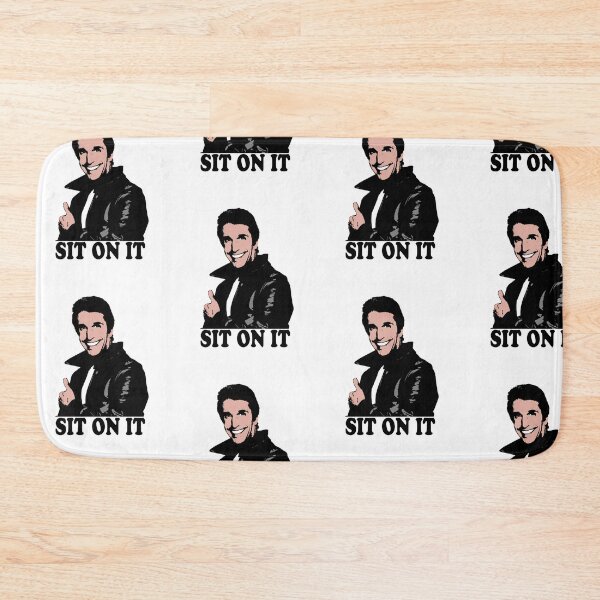 Item preview, The Fonz Happy Days Sit On It Essential designed and sold by BarbarianRouze.