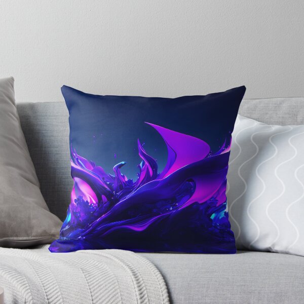Item preview, Fluid art - Blue and Purple designed and sold by Pixeledfox.