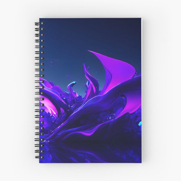 Item preview, Fluid art - Blue and Purple designed and sold by Pixeledfox.