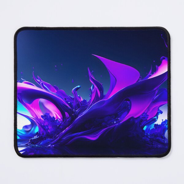 Item preview, Fluid art - Blue and Purple designed and sold by Pixeledfox.