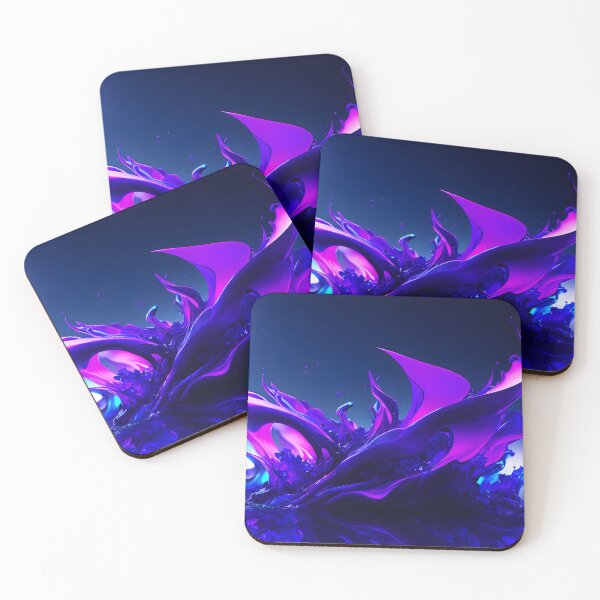 Item preview, Fluid art - Blue and Purple designed and sold by Pixeledfox.