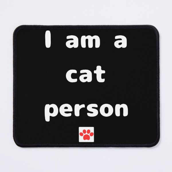Item preview, I am a cat person designed and sold by Animal-Avenue.