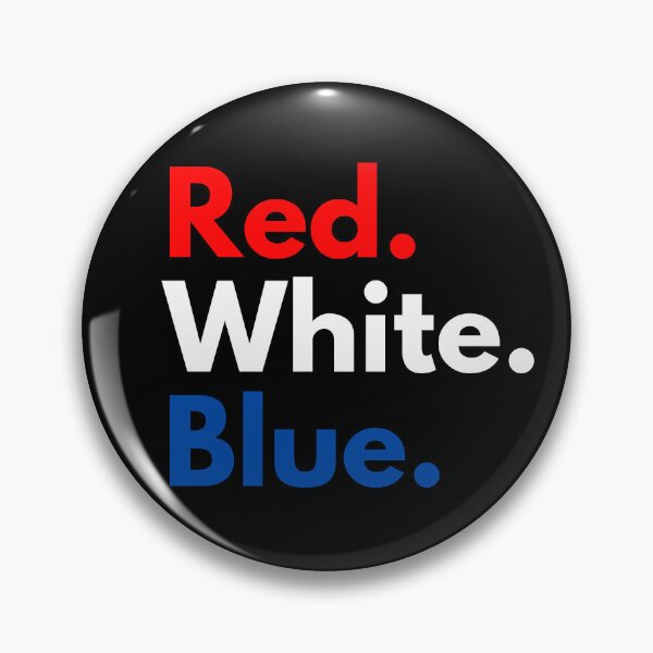 Item preview, Red White Blue American USA Flag colors July 4 Pride design designed and sold by Uplife-MyStore.