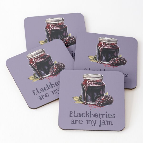 Item preview, Blackberries are My Jam designed and sold by goldentusk.