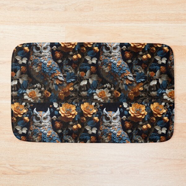 Item preview, Enchanted Illusions: Majestic Flowers and Owls Unveil Hidden Secrets designed and sold by AmazingLab.